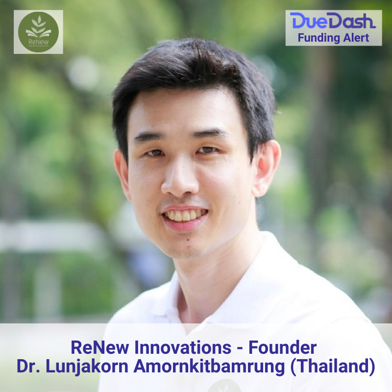 ReNew Innovations founder Dr. Lunjakorn Amornkitbamrung