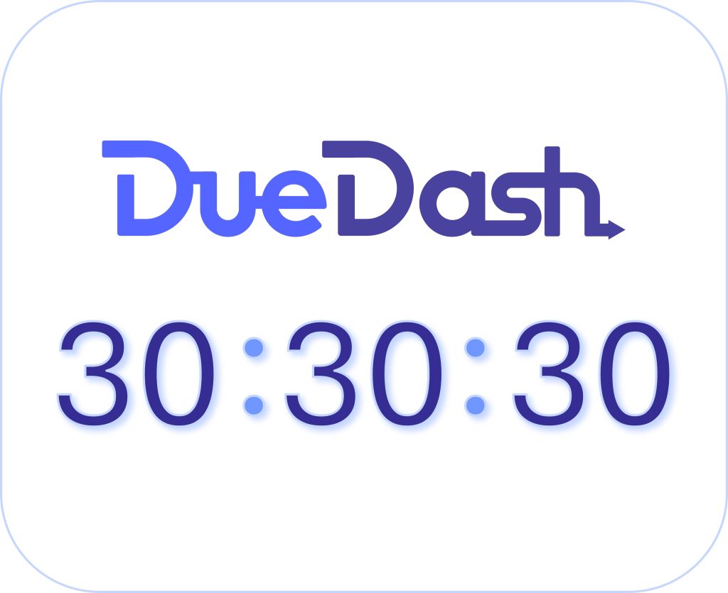 DueDash DD30 Guarantee